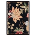 thumbnail image 3 of Safavieh Chelsea Gisselle Bordered Wool Area Rug, Black, 1'8" x 2'6", 3 of 13