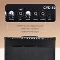 thumbnail image 4 of Amplificador para Guitarra Eléctrica Ktaxon 50W con Bocina de 10" Auxiliar y Salida para Audífonos, 4 of 7