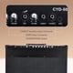 thumbnail image 4 of Amplificador para Guitarra Eléctrica Ktaxon 50W con Bocina de 10" Auxiliar y Salida para Audífonos, 4 of 7