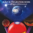 thumbnail image 4 of EASTIN Solar System Planetarium Projector for Kids Glow in The Dark Solar System Mode, 4 of 8