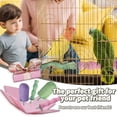 thumbnail image 6 of 4PCS Bird Beak Grinding Stone,Cage Accessories for Parakeets,Bird Parrot Cage Perch, Stand Platform Foot Claws Trimmer Chewing Toys for Budgies, Parakeets, Cockatiels, Conures, 6 of 9