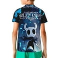 thumbnail image 3 of Hollow Game Kni-ght Silksong Youth T-shirt Short Sleeve Graphic Tops Breathable Shirt Tees, 3 of 9