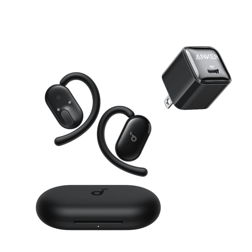 Soundcore, Open-Ear Headphones, 21H Playtime, IP55, Bluetooth 5.4
