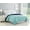 Navy/Aqua, variant on Bibb Home 2-Tone Reversible Down Alternative Comforter - 4 Colors - Navy/Aqua - Full/Queen