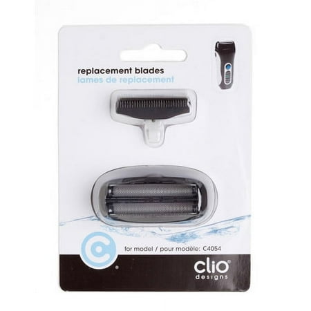 Clio Designs Clio proSHAVE Dual Foil Shaver Replacement Blades For Model 4054 Shaver