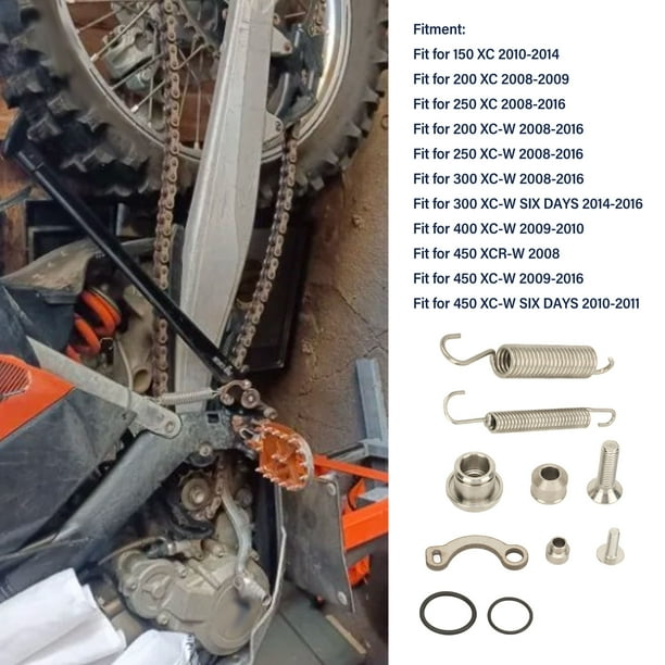 Side Side Stand Springs Kit Stable Support High Strength Motorcycle Kickstand Spring Kit For 150 XC 350 XCF W 250 EXC Walmart