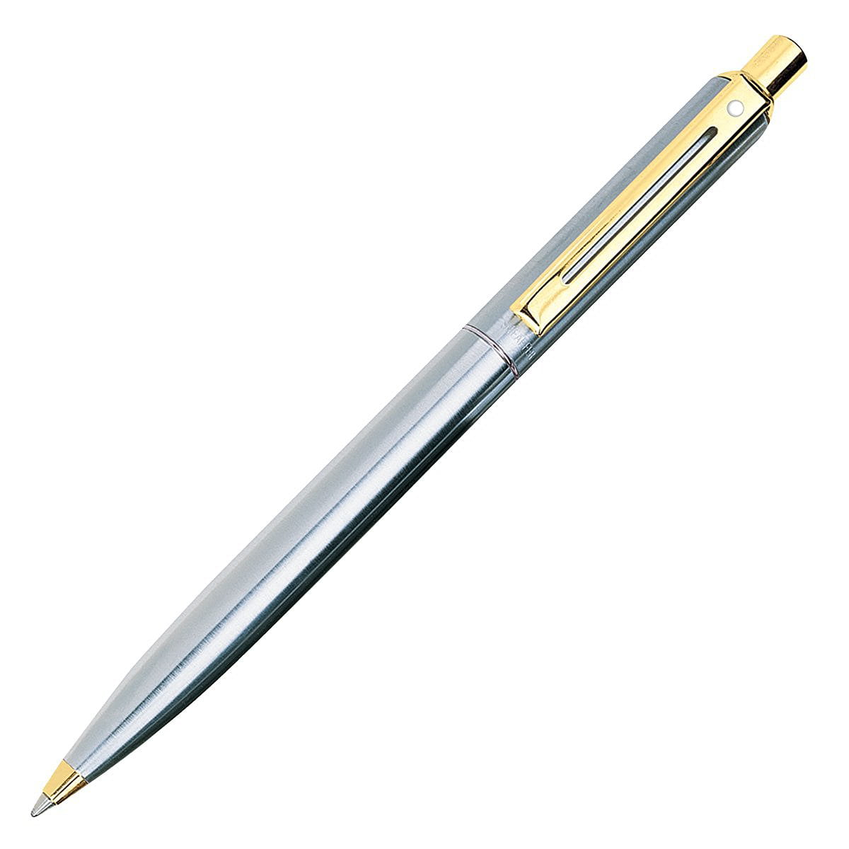 Sheaffer Sentinel Premium Ballpoint Pen Nice Gift!! Green & Chrome w/ Gift Box 