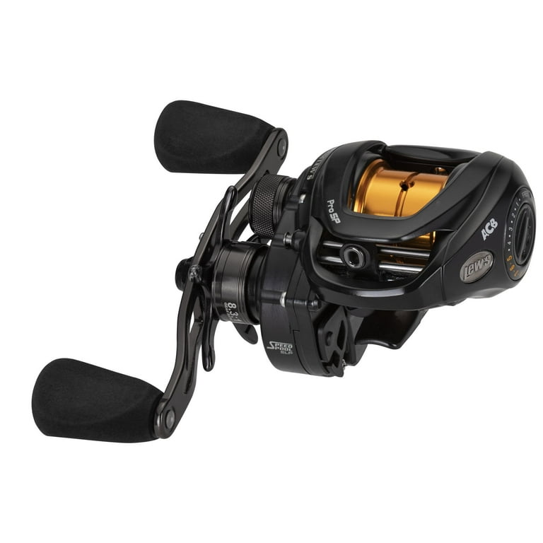 ベイトリールLEW team pro sp HG(左) XG(右) Lew's Team Pro SP Right-Hand Baitcast Reel, 8.3:1 Ratio, 9