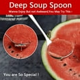 thumbnail image 5 of EcoNesxp Deep Spoon 7" Stainless Steel Mini Spoon Large Table Spoon 18/8", 5 of 5