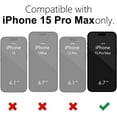thumbnail image 4 of Svanove Funda para iPhone 15 Pro Max Transparente, Funda Protectora de Silicona Transparente con Diseño para Mujer Girly Cute Simple, Delgada, Slim Fit, Suave y Flexible TPU a Prueba de Golpes, Transp, 4 of 4