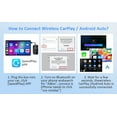 thumbnail image 5 of HERILARY Wireless Carplay and Android Auto, Apple Car Play Adapter for Car Stereo Factory Wired CarPlay Support Netflix/YouTube/Tiktok/Google Play/TF Card, 5GHz Wifi, Plug and Play, 5 of 11
