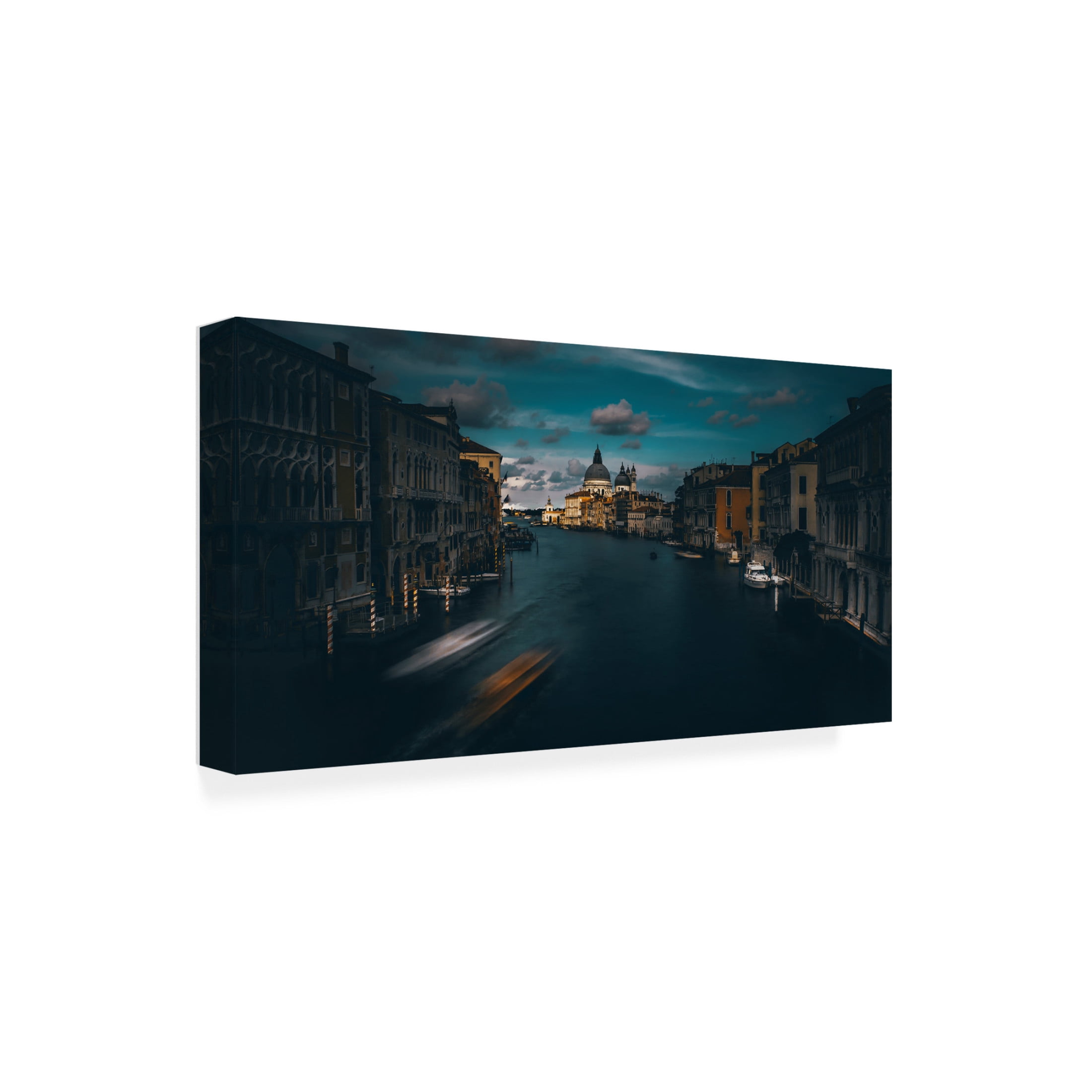 Canvas Wall Art - Carmine Chiriaco 'Venice' Wall Art for Living Room, Bedroom, or Office D?cor by Trademark Fine Art - 19 x 10 Inches