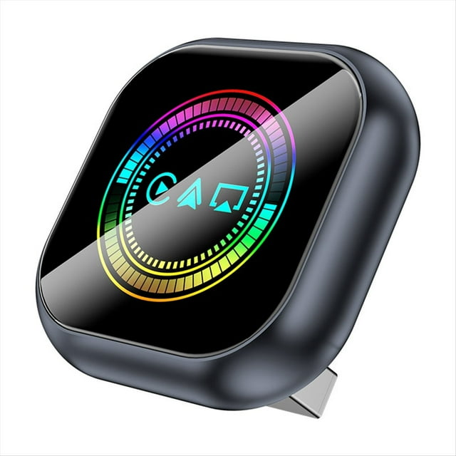 Adaptador Inalámbrico Carplay Airplay Smart Carplay Android Auto USB Dongle Plug And Play Carplay con Cable A Inalámbrico B