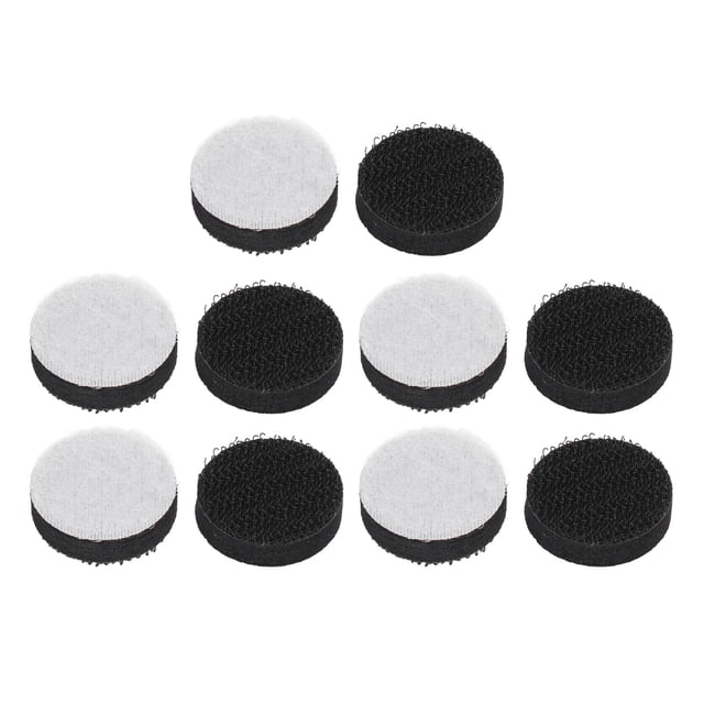 Almohadilla de respaldo de tampón de lijado, 10 piezas de cojín de esponja, almohadilla amortiguadora de esponja con bucle de gancho, almohadillas de interfaz de densidad suave, integración perfecta NikouMX herramienta