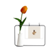 thumbnail image 1 of Garra de mascota Tarjeta de jarrón artificial de tulipanes, 1 of 3