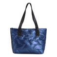 thumbnail image 1 of Bolso Hobo para Mujer Bolso Acolchado Brillante Gran Capacidad Bolso Invierno para Niñas (azul), 1 of 8
