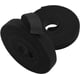 thumbnail image 1 of Paquete de 2 lazos para plantas de jardín, rollos de cinta de nailon reutilizables para plantas trepadoras - 10 mm x 10 m - negro, 1 of 5