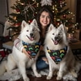 thumbnail image 4 of Dog Bandana 2 Pack,Multicolor Controllers Games Text Black Pattern Bandanas for Dogs,Cat Bandana,Small/ Large Dog Bandana 2 Size,Dog Bandanas Girl Boy, 4 of 6
