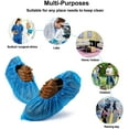 thumbnail image 2 of Shoe Covers Disposable -100 Pack（50 Pairs） Disposable Shoe & Boot Covers Waterproof Slip Resistant Shoe Booties, 2 of 5