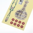 thumbnail image 3 of Delicate Pattern Guitar Headstock Self-adhesive Sticker Electric Guitar Decal, 3 of 8