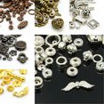thumbnail image 2 of U8MO 500g Assorted Tibetan Alloy Metal Beads Antiqued Loose Spacers 4~50mm Pick Color-Gold, 2 of 2