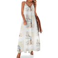 thumbnail image 2 of derby horse ky derby 2021 Sleeveless Dress african dresses for woman womans clothing, 2 of 6