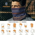 thumbnail image 6 of ARMORAY Face Mask ,Head Wrap, Neck Gaiter, Headband, Fishing Mask, Magic Scarf, Tube Mask, Face Bandana Mask, Neck Balaclava and Sport Scarf 12 in 1 Headband Sweatband for Fishing, Hiking, Running, 6 of 7