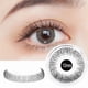thumbnail image 2 of Farfi 1 caja de pestañas artificiales negras rizadas perfectas caja redonda belleza pestañas postizas para mujeres, 2 of 5