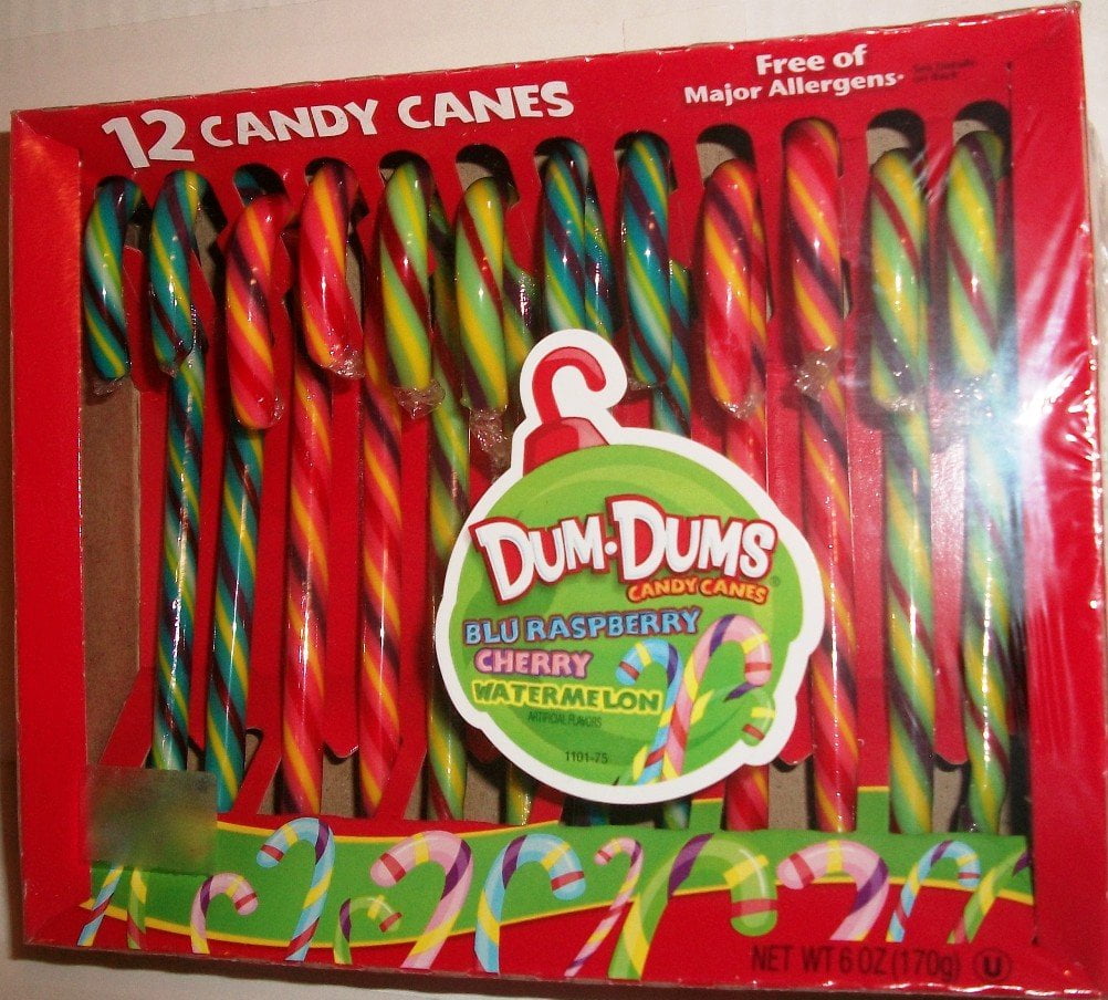 Dum Dums Candy Canes (12 Ct)