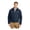 Navy/ Black, variant on Unisex Duck Cloth Work Jacket | Zip Up Outerwear for Men & Women, Durable Construction, Multiple Pockets