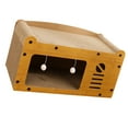 thumbnail image 3 of Cardboard Cat House Kitty Condo esconderse ndo y durmiendo haciendo ejercicio y jugando 2 en 1 Funny Scratcher Board Bed de gato, 3 of 8