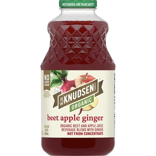 R.W. Knudsen, Organic Beet Apple Ginger Juice Beverage, 32 Fl Oz - Pack of 2