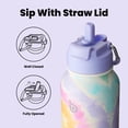 thumbnail image 3 of Botella de Agua BOTTLE BOTTLE 950 ml Aislada con Popote, 3 of 7
