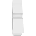 thumbnail image 3 of 60"W x 20"H x 6"D x 6"F, 8/12 Pitch, Davenport Architectural Grade PVC Gable Bracket, 3 of 8