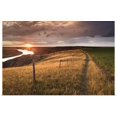 thumbnail image 1 of Great BIG Canvas | "South Saskatchewan River Near Leader, Saskatchewan, Canada" Art Print - 36x24, 1 of 4