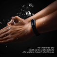 thumbnail image 5 of Bands Compatible with Xiaomi Mi Band 4 Smartwatch Wristbands Replacement Band Accessaries Straps Bracelets for Mi4 (3 Black), 5 of 5