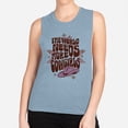 thumbnail image 2 of The World Needs More Cowgirls Women's Muscle Tank 2X-Large Stonewash Denim, 2 of 5