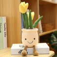 thumbnail image 1 of Creative Succulent Plant Decoration Plush Fun Simulation Potted Office Home Decoration-SinKeeU, 1 of 4