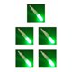 thumbnail image 3 of Wosthever Palo luminoso Plástico resistente al desgaste LED Luz de noche Clips de punta de caña de pescar Lámpara práctica Lightstick Bite Green Type2 NO2 Wosthever CBP393746, 3 of 5