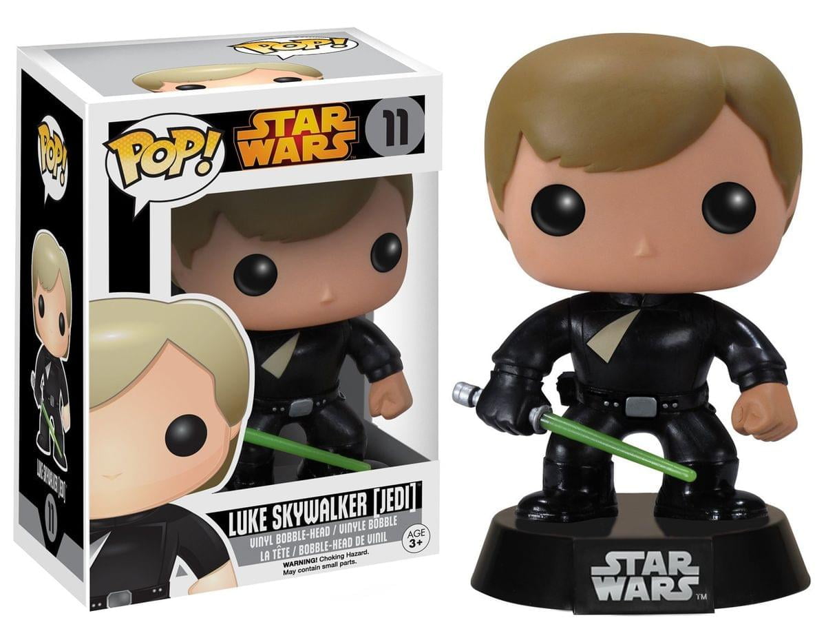 Star Wars Funko POP Vinyl Figure Jedi Luke Skywalker - Walmart.com ...