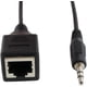 thumbnail image 2 of Conector de Audio Macho de 3,5 Mm de 1/8" a Cable de Red Ethernet LAN RJ45 para Dispositivos Táctiles VOD KTV de 1 Pie, 2 of 6