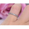 thumbnail image 3 of Alexandrite Engagement Eternity Band Ring Gift For Love 925 Sterling Silver Gemstone Jewelry For Women Gift By KIRAN FINE JEWELS, 3 of 5