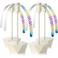thumbnail image 1 of Grete Gotye Ventiladores de comida para mesas, ventilador de comida al aire libre, ventilador de comida con cuchillas flexibles de cuello de ganso, ventilador portátil con batería para el hogar, resta, 1 of 5