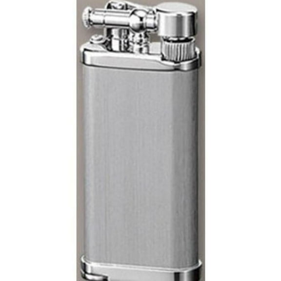 IM Corona Old Boy Chrome Hairlines Pipe Lighter