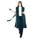 thumbnail image 4 of Chaleco largo con cinto Roman Fashion /Tallas Extras, 3018 (Verde botella) verde oscuro 36, 4 of 6