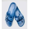 thumbnail image 2 of Naked Toes Women's Slide Two Buckle Sandal Adjustable Sandals, 2 of 7