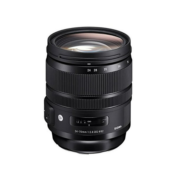 klem Gesprekelijk vooroordeel Sigma 24-70mm f/2.8 DG OS HSM Art Lens for Nikon F - Walmart.com