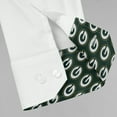 thumbnail image 6 of Men's J. Palmer White Green Bay Packers Man-In-Motion Long Sleeve Button-Up Dress Shirt, 6 of 6