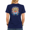 2-Navy Blue, variant on GIFFIMY Women's Tropical Sun Graphic Short Sleeve T-Shirt White Standard Fit Everyday Top
