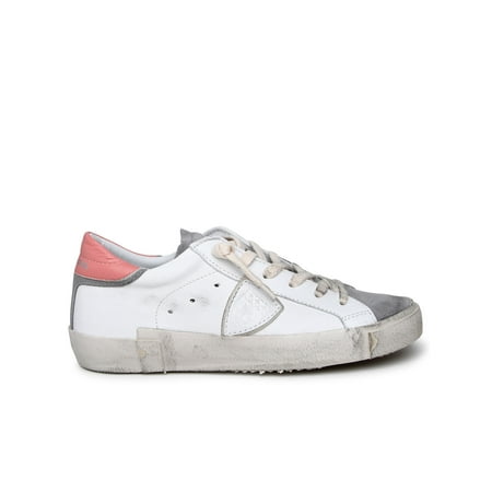 

Philippe Model Woman Prsx Sneakers In White Leather